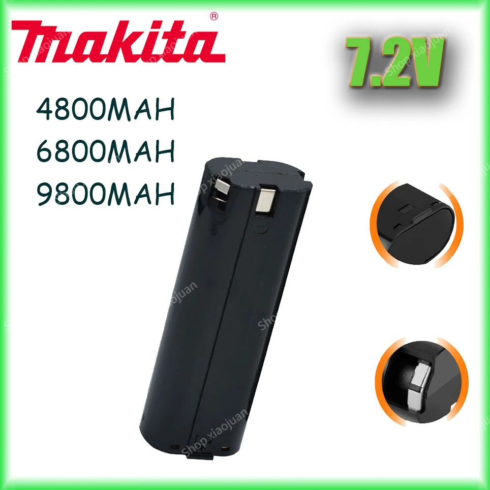 

Makita 7.2V 4800mAh Ni-MH Replacement Battery For 7000 7002 7033 191679-9 192695-4 632002-4 632003-2 7.2V Battery L50 192532-2