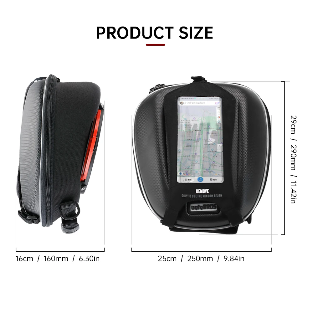 Caixa de bagagem impermeável, Navegação GPS, Suzuki