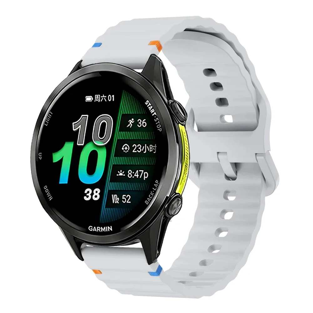 Versatile Silicone Sports Watch Strap - Available in Multiple Sizes