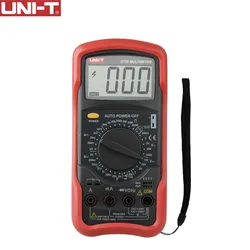 Voltmètre de résistance à Diode, testeur de température, multimètre numérique Standard, taille Max étui, UT55 UNI T V 20A DMM AC DC, 1000 