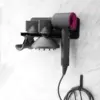 Hair Dryer Holder Wall Mount for Dyson HD08, Supersonic Airwrap Hair Dryer Metal Blow Dryer Stand Storage for Bathroom Organizer 1
