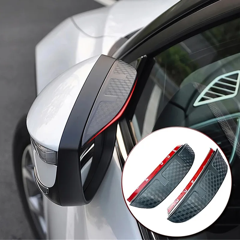 For byd-l3 Car Rearview Mirror Rain Eyebrow Auto Shield Snow Guard Sun Side Visor Shade Protector Accessory ﻿