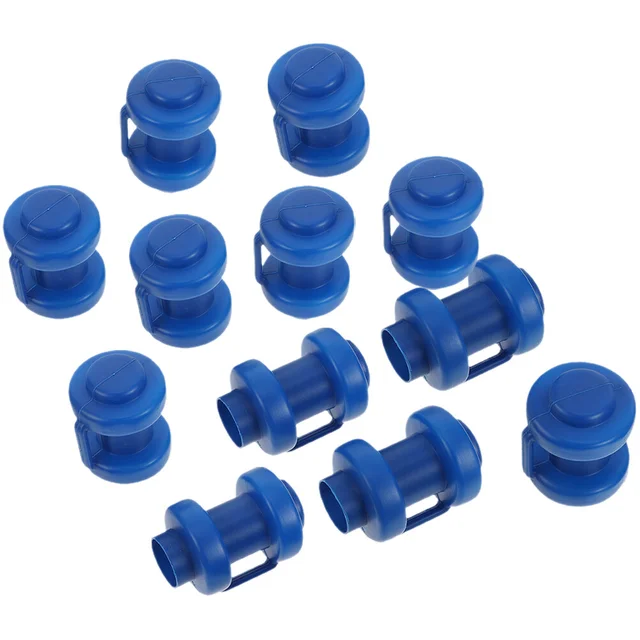 12 Dcs Trambulin Rúd Védő Professzionális Fedőlapa Sapkák Cserealkatrészek Csőellátó Kiegészítő Kis Oszlopok - Image 5