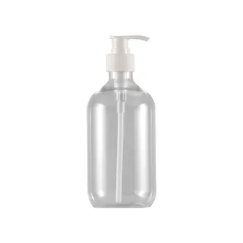 1Pcs 500Ml สีขาว Soap Dispenser แชมพูขวดห้องน้ำสบู่ขวดขนาดใหญ่-ความจุโลชั่นกดพลาสติกขวด 25