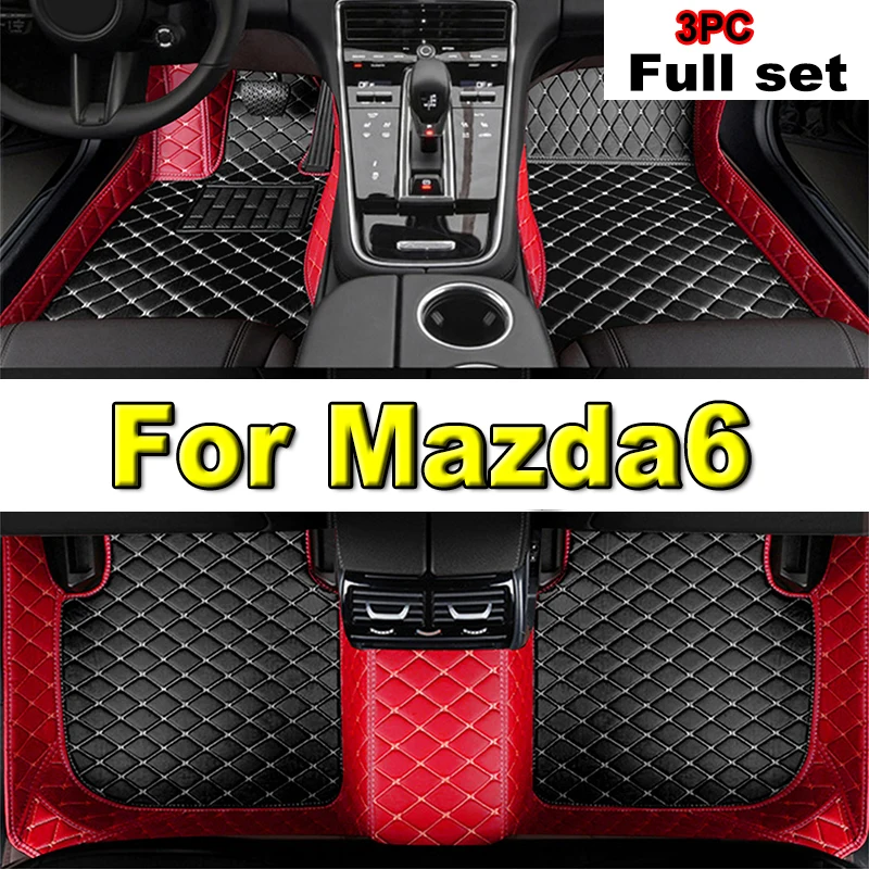 

Car Floor Mats For Mazda6 Mazda 6 Atenza GH 2007~2011 Anti-dirt Pads Car Mats Full Set Waterproof Floor Mats Rug Car Accessories