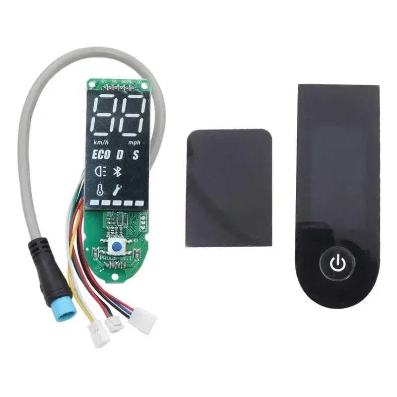 Premium Electric Scooter Dashboard Display Panel with Bluetooth Connectivity