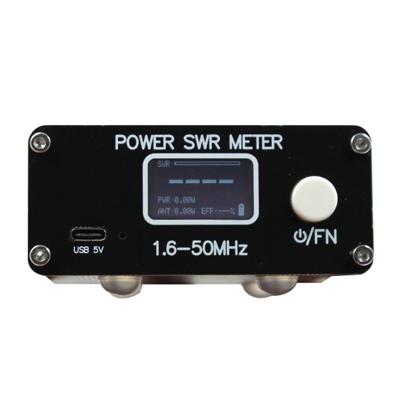 명확한 통신 QRP 150W SWR 안테나 튜너 SWR 전력계 FM-CW/AM-SSB 1.0-99.9 정재파 측정 범위