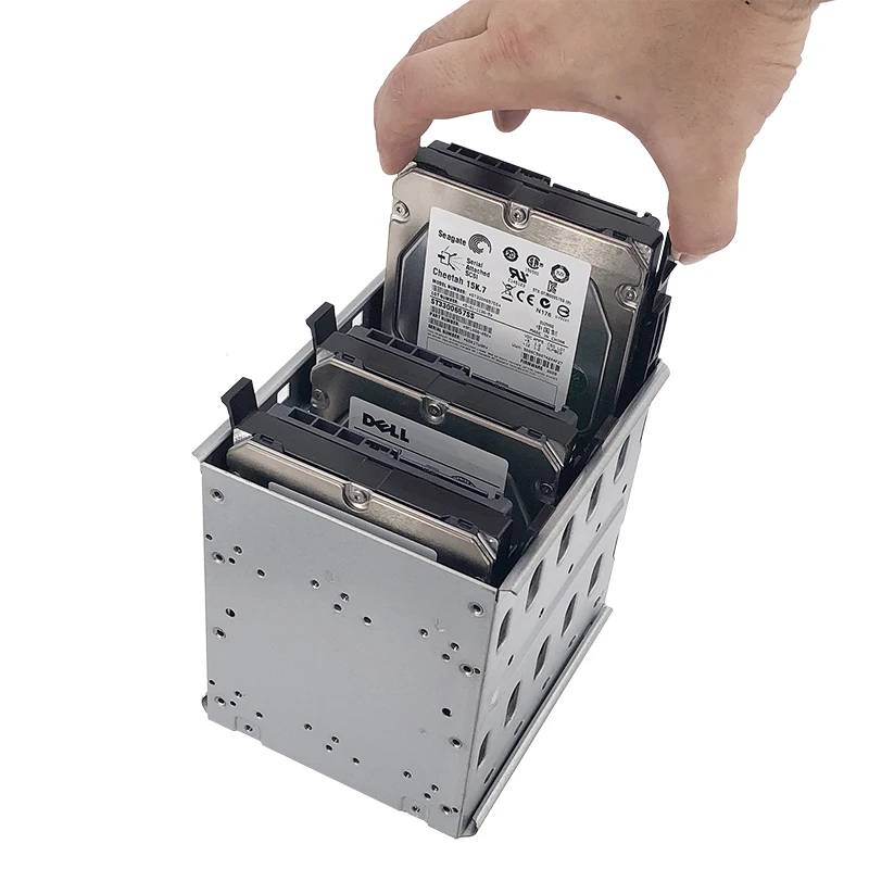 Zhenloong-caddy Suporte Adaptador Sata Sas Tray Rack de Disco Rígido Gabinete Chassis Óptica Gaiola Extensão Unidade Hdd 525 a 35 - Imagem 4