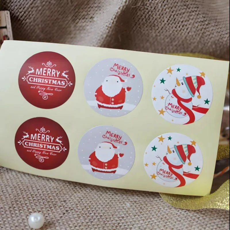 500pcs Custom Waterproof Stickers – Personalized Logo Labels for Weddings, Birthdays, B... - SKU SSL900273 - UGI Packaging