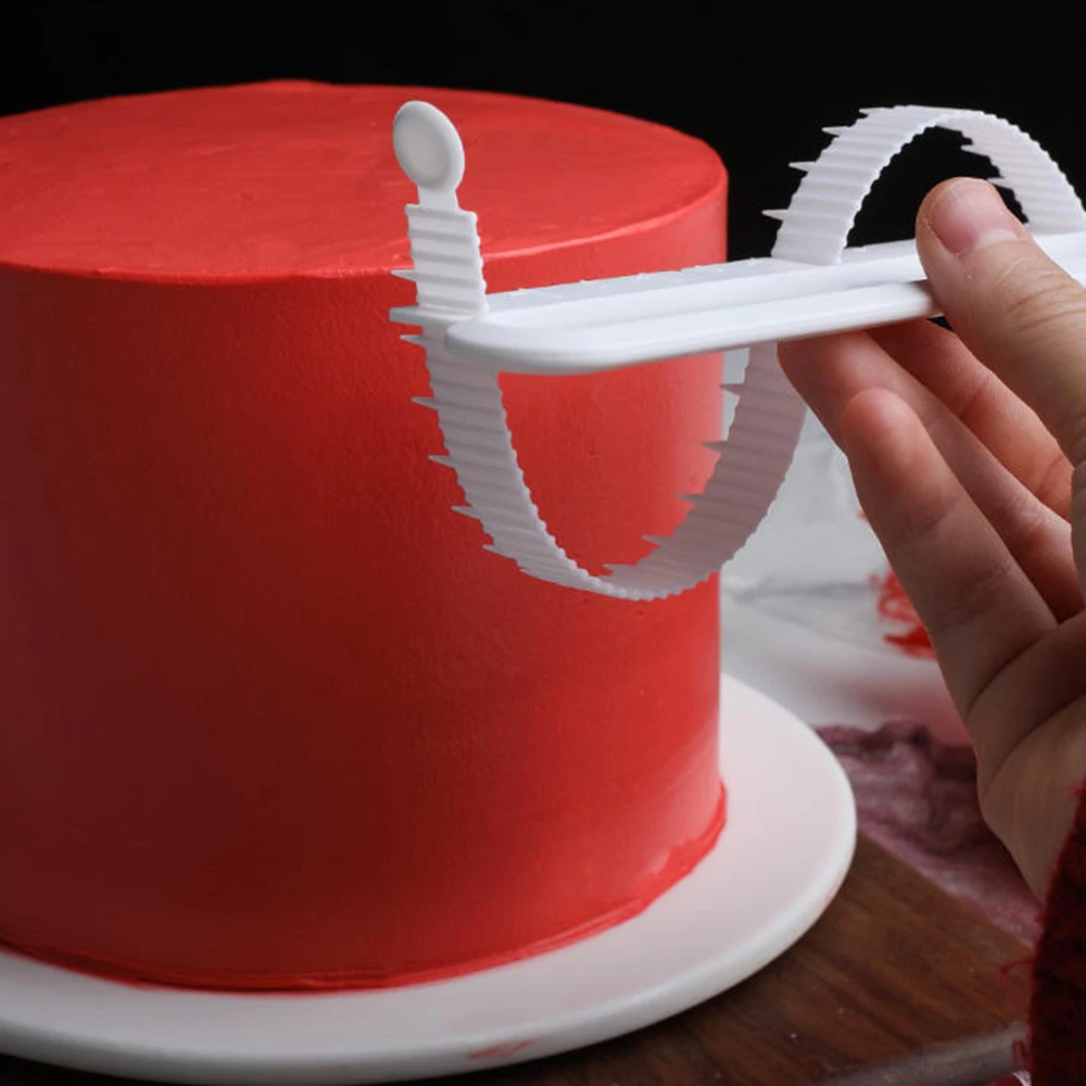 Règle à Arc Pour Décoration De Gâteaux - Outil Courbe Pour Fondant, Glaçage Et Chocolat
