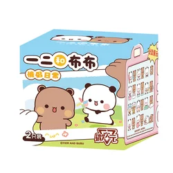 Charming Yier And Bubu Couple's Daily Life Figurine Collection - Fashionable Desktop Ornament and Trendy Gift (Random 1box)