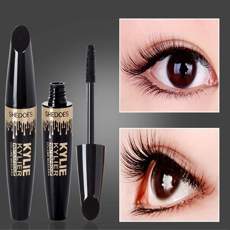 

Three-dimensional 4D Thick Large Eye Mascara Waterproof Sweatproof and Non-smudge Mascara