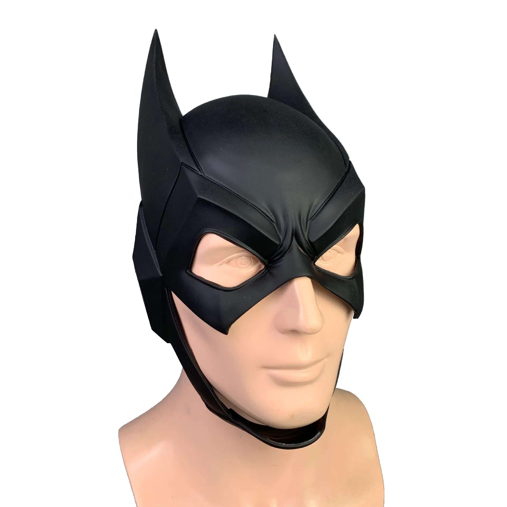 Superhero Cosplay Headgear Halloween The Dark Knight Mask Fancy Dress Party Film Role Play Black Masks Arkham Knight Mask Cos