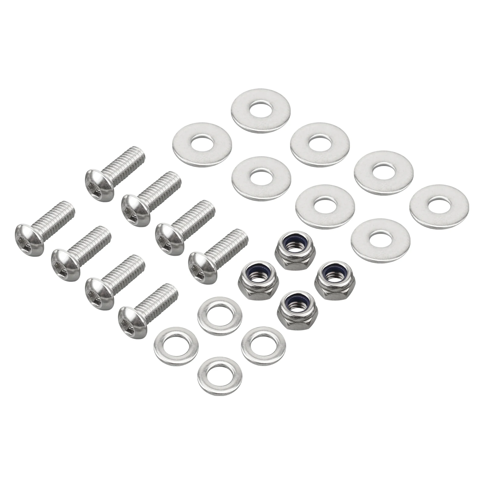 

NiceCNC Banshee 350 ATV Rear Fender Bolts Screws Nuts For Yamaha Banshee 350 YFZ350 YFZ350SE YFZ350SP ATV Parts