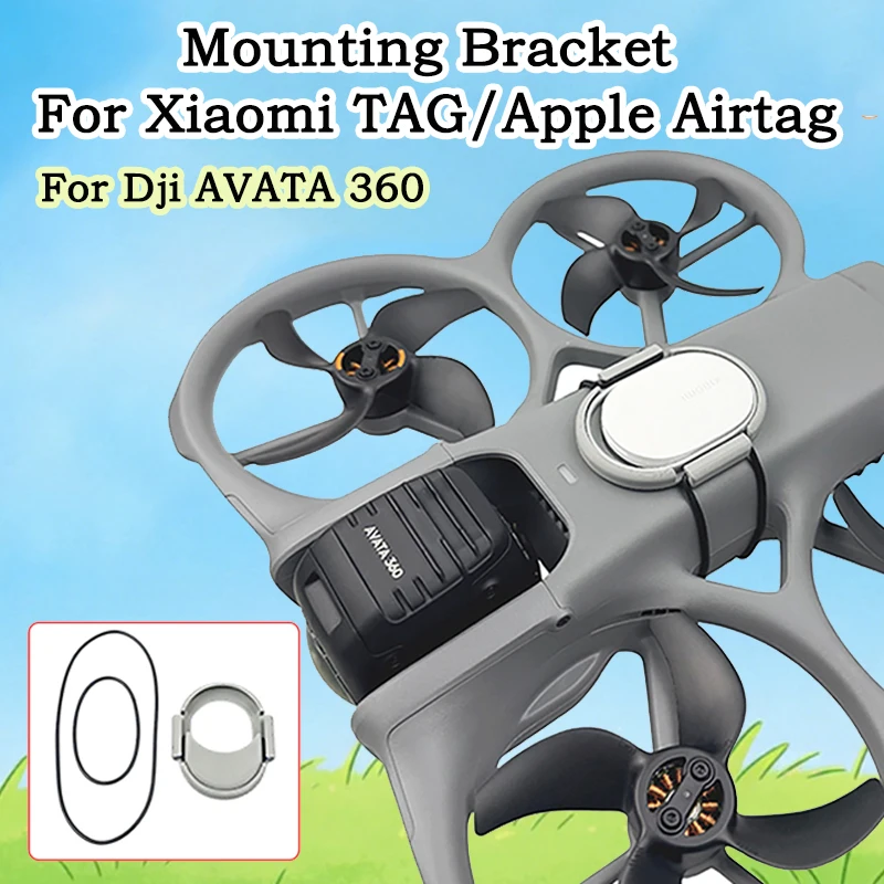 Support drone DJI AVATA 360 anti-perte pour Airtag/Xiaomi TAG
