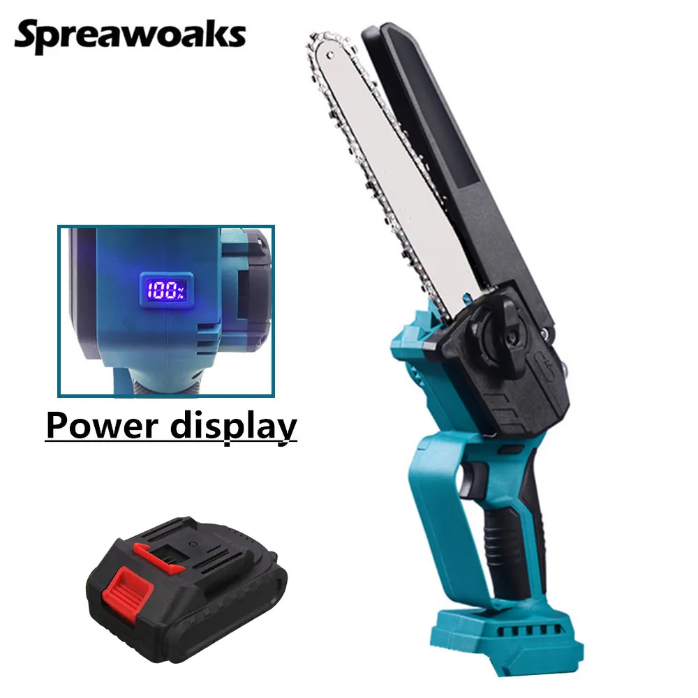 Brushless8InchChainSawOillubricatingCanCordlessPruning