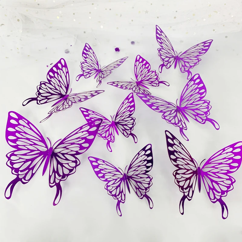 3d Butterflies Wall Sticker Butterflies Decoration Stickers Posters