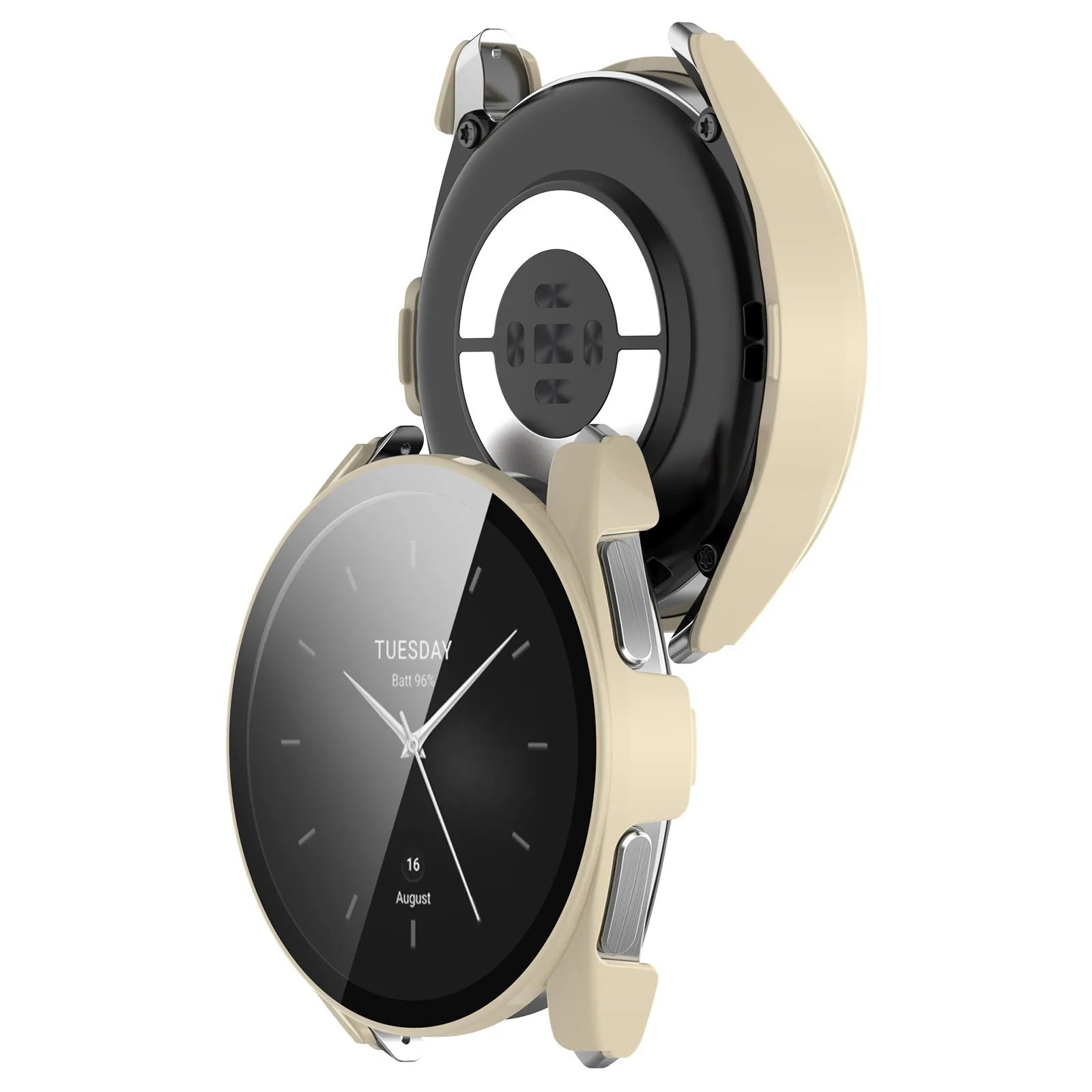 Tempered Glass+cover Screen Protector Case For Xiaomi Watch S2 42mm 46mm PC bumper Xiaomi Watch series S2 42mm 46mm Accessories