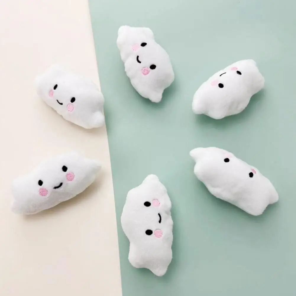 

Cloud-shaped Dog Toy for Play Plush Pet Chew Toy Cute Cloud Shape for Dogs Cats Squeaky Bite-resistant Fun Pet Toy for Dog