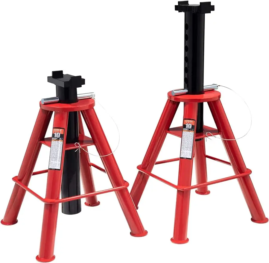 

Sunex 1310 10-Ton Medium Height Pin Type Jack Stands, Pair