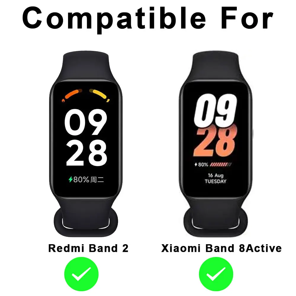 حزام من النايلون لـ Redmi Band 2 / Xiaomi Band 8 س...