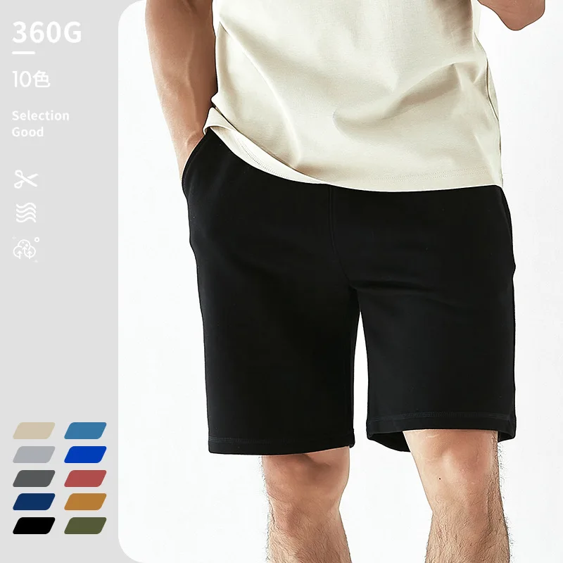 Summer Men's Shorts Thick Towel Cloth 