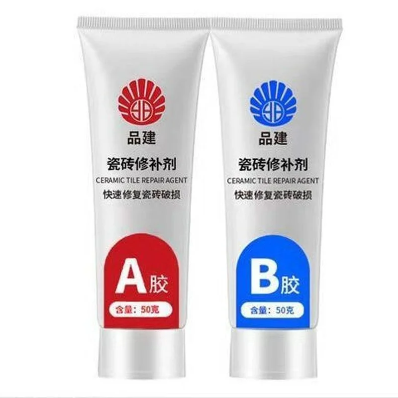 Home quickdrying tile repair agent ceramic paste strong glue leak repair king toilet marble pot
