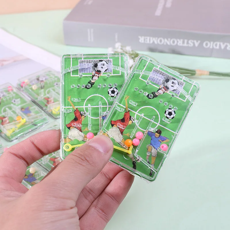 10/20pcs Soccer Maze Game Toys Boy Girl Football Theme Birthday Party Decor Supplies Kids Favors Goodies Bag Pinata Filler