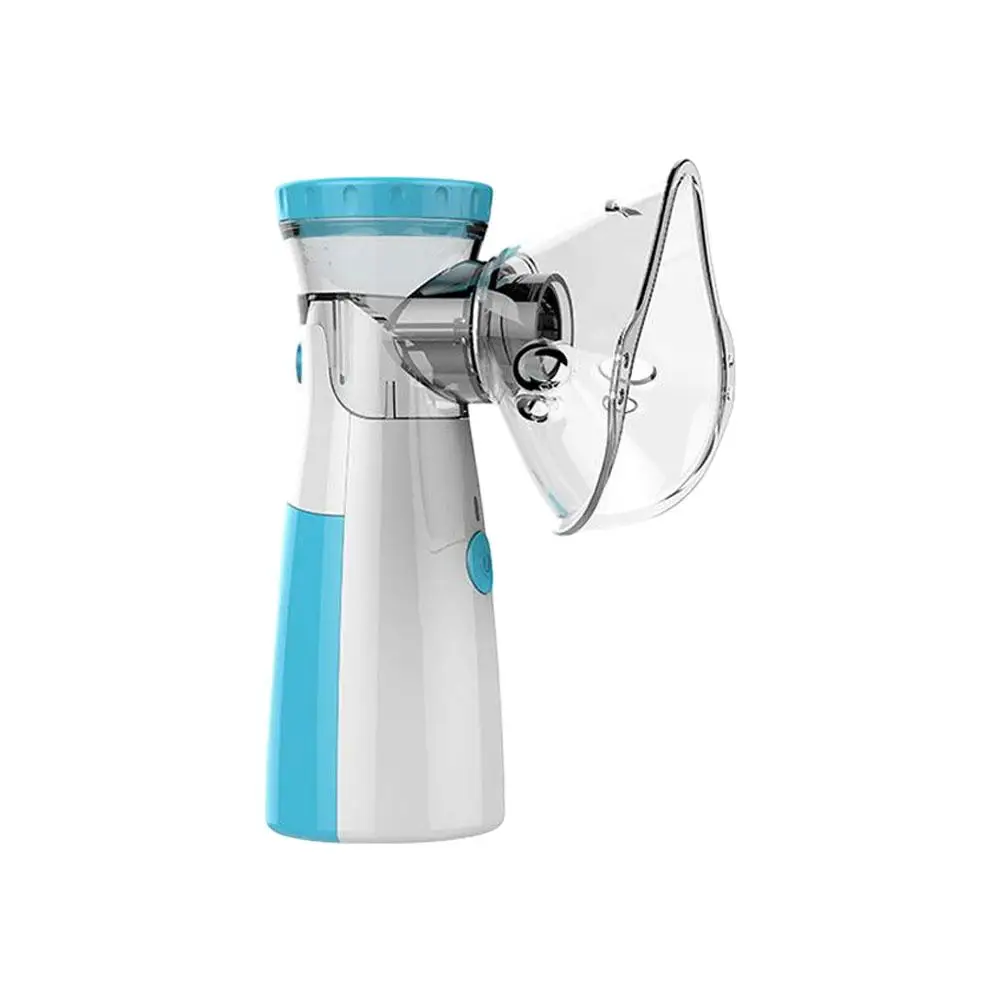 Mini Nano Ion Facial Steamer - USB Rechargeable Nebulizer Sprayer 2-in-1 Humidifier Moisturizing Hydrating Skin Care Tool