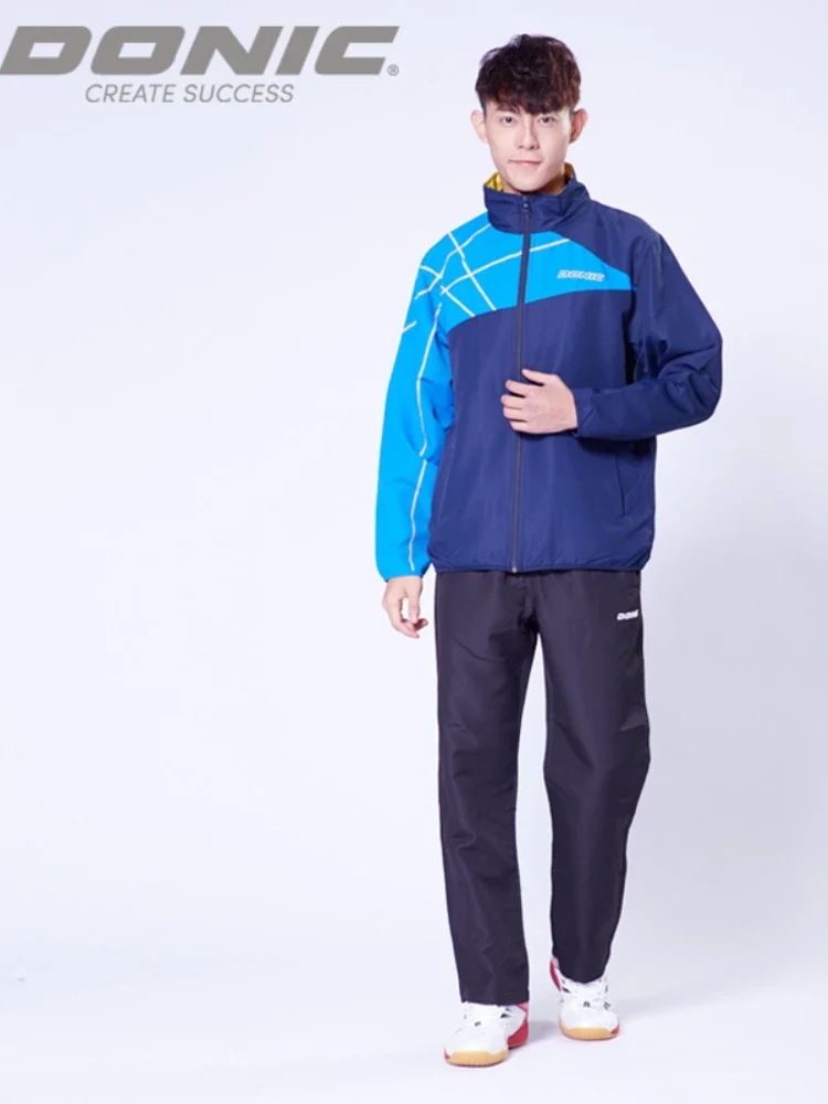 DONIC Table tennis clothes winter sportswear long sleeve ping pong Badminton Sport Jerseys coats trousers 86283