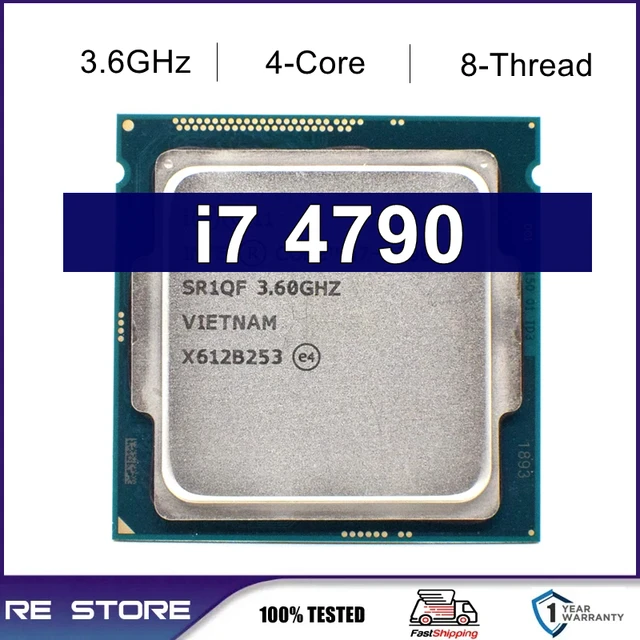 Intel Core i7-4790K CPU Quad-Core 8-Threads 4.0GHz 8M SR219