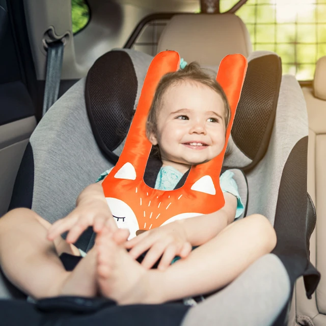 Garçon 1 pièce Oreiller De Voyage Enfants Siège De Voiture Appui