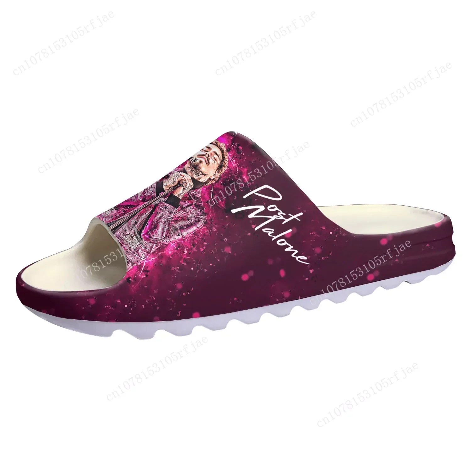 P-Posts M-Malones Soft Sole Sllipers Home Clogs Water Shoes Mens Womens Teenager Bathroom Beach Customize on Shit Sandals