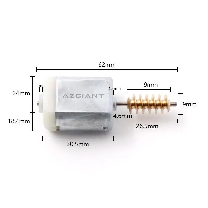Azgiant Car  Power Trunk Lock Latch motor 0379 3D2624 12V New For BMW 3 Series E92 M3 E46 325i 330i 330Ci vehicle accessories