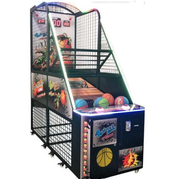 Machine de jeu de basket-ball à pièces d'arcade, machine de jeu de  basket-ball, pièce de monnaie de rue classique - AliExpress