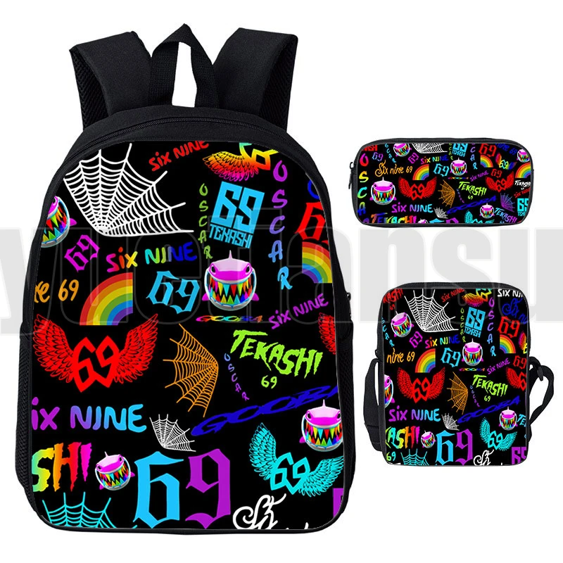 

3D Gooba 6ix9ine Backpack Teenager Bookbag Girls School Bags Laptop Penbox Shoulderbag Women HipHop Travel Rucksack 69 Mochila