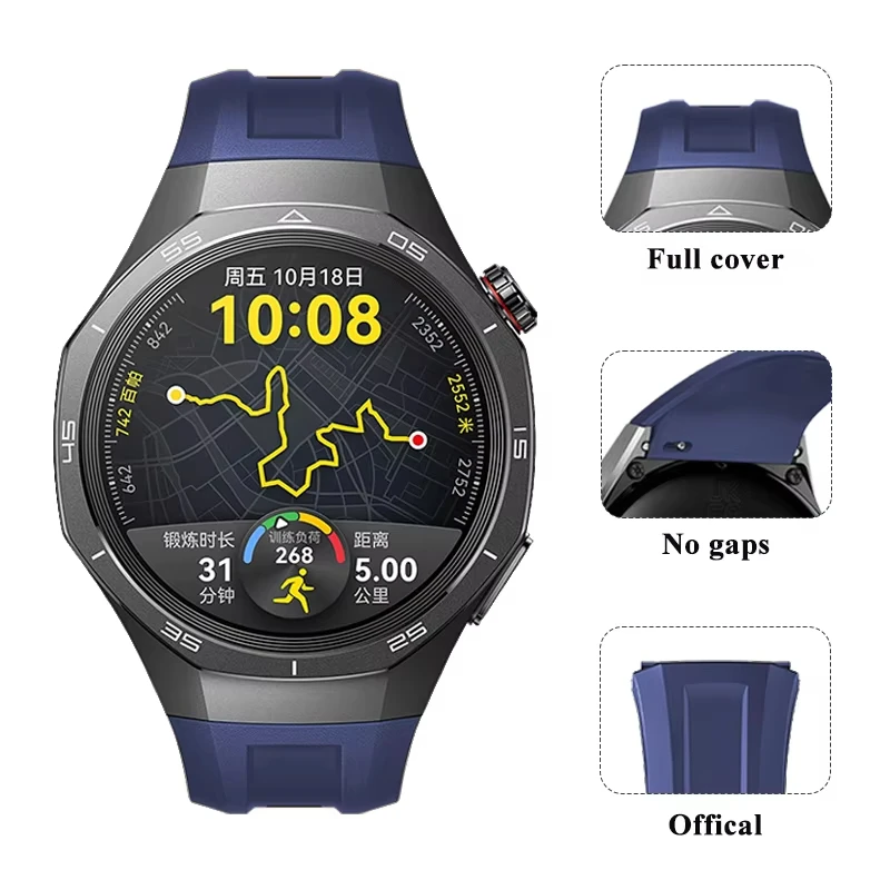Breathable Sports Silicone Strap Replacement Band Bracelet