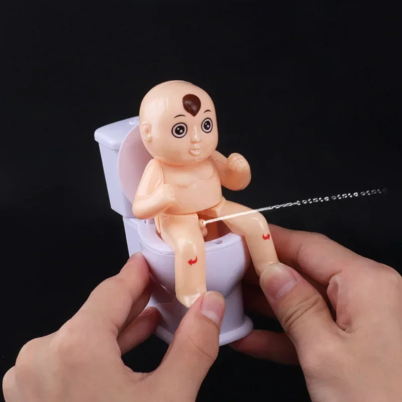 Novelty Squirt Toy-Funny Toilet Pee Boy Water Spray Trick for Kids, Hilarious Prank Gifts for Children