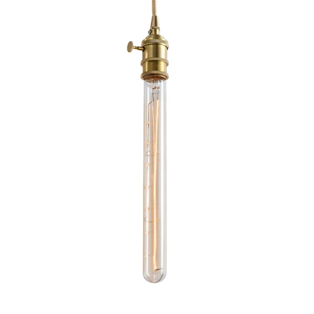 Vintage Edison light bulb long tube incandescent bulb 40W E27 linear retro bulb T125 T185 T225 T30 T300 LED filament edison lamp