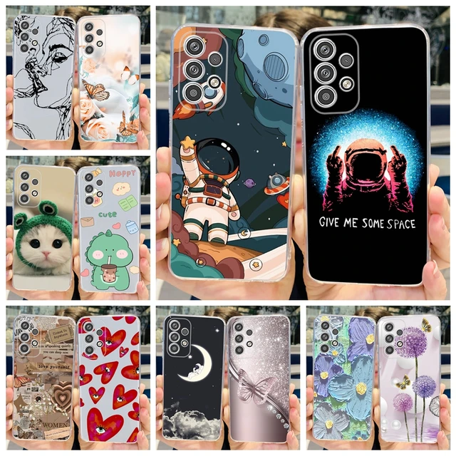 For Samsung Galaxy A23 5G Case Cover Cute Owl Printed Phone Case For  Samsung A23 4G 2022 A 23 GalaxyA23 SM-A235F Soft Funda Capa