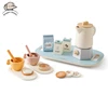 Wooden Afternoon Coffee/Tea Set Toy NO Bpa Pretend Play Food Learning Role Play Game Early Educational Toy for Toddlers Kid Gift 1