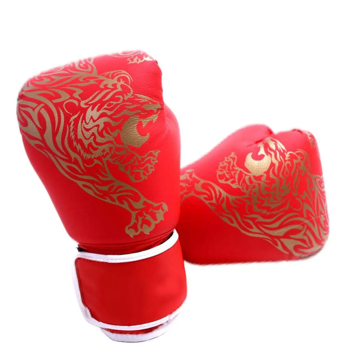 Adult Men’s Women’s Kids 6oz Boxing Gloves PU Leather MMA Muay Thai Sanda Punching Bag Combat Fight Adults Kickboxing Gloves