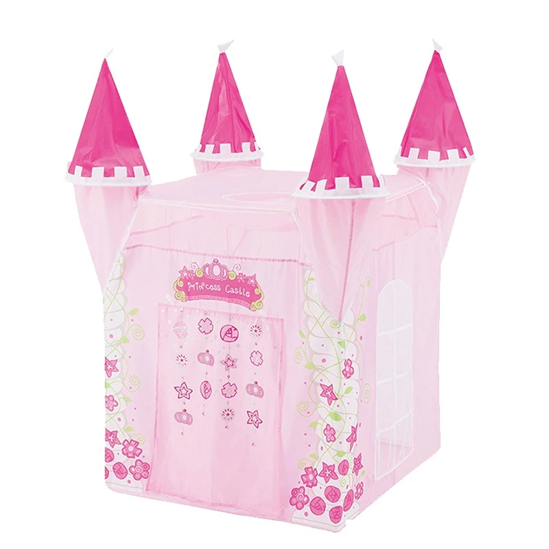 Child Tents Princess Castle Play Tent Girl Princess Play House Indoor Outdoor Kids House Ball Pit Pool Playhouse