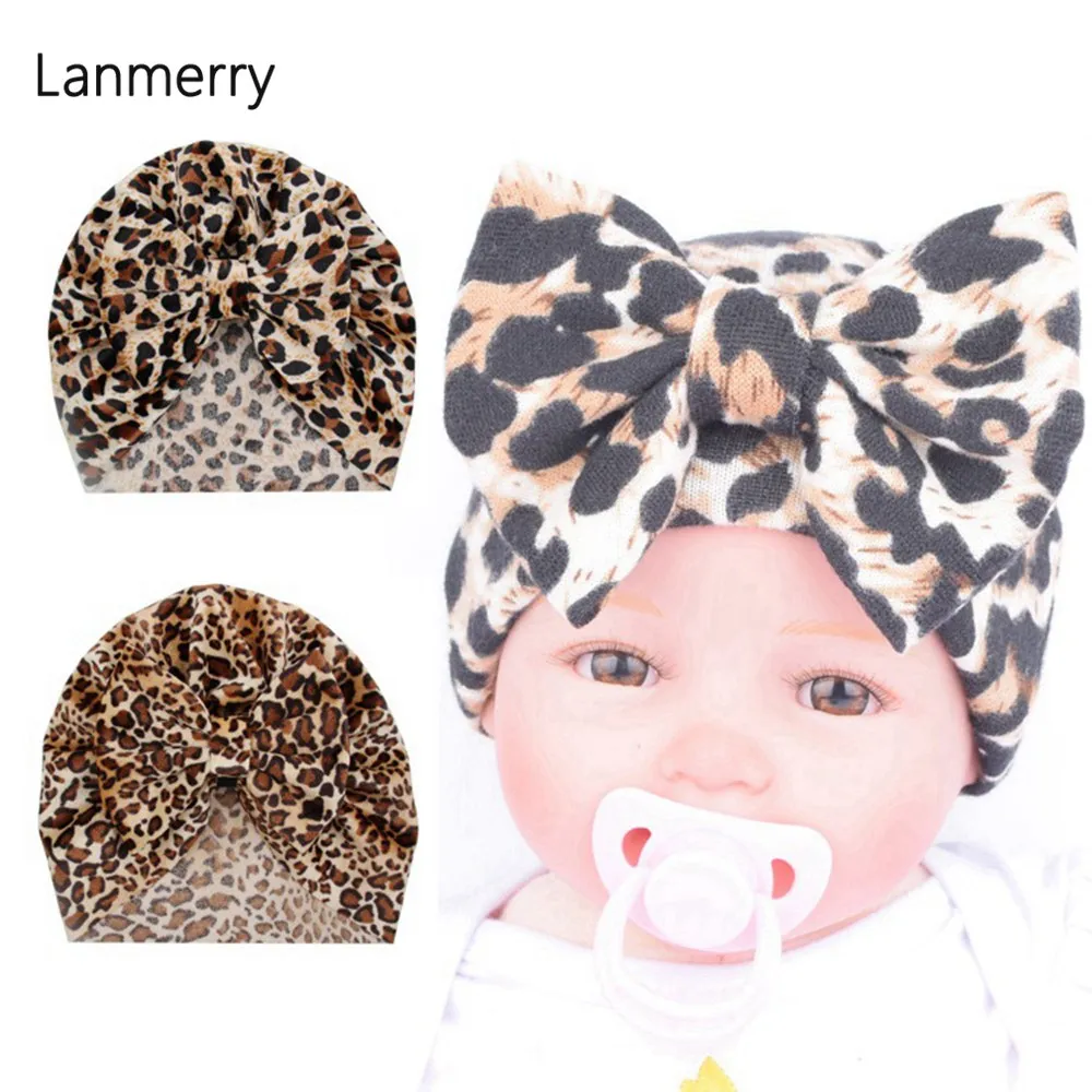 New Velvet Baby Headband Turban Turban Style Headbands Kids Print