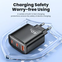 Toocki 40W Charger GaN Phone Charger Fast Charging USB Type C Charger for iPhone 15 14 13 12 Pro Max iPad Samsung S24 S23 Xiaomi - Image 6