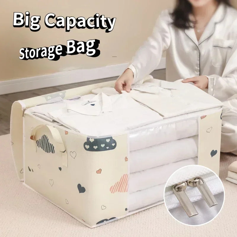 Storage Bag Clothes Storage Bag Quilt Storage Bag Big Capacity Dustproof