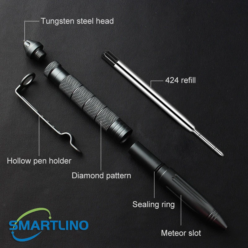 High Quality Metal Self Defense Tactical Pen 2