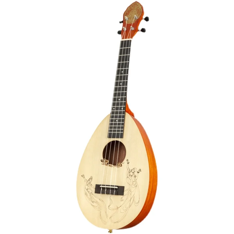 Chinese ukulele singing dove-harp easy-to-use national musical instrument