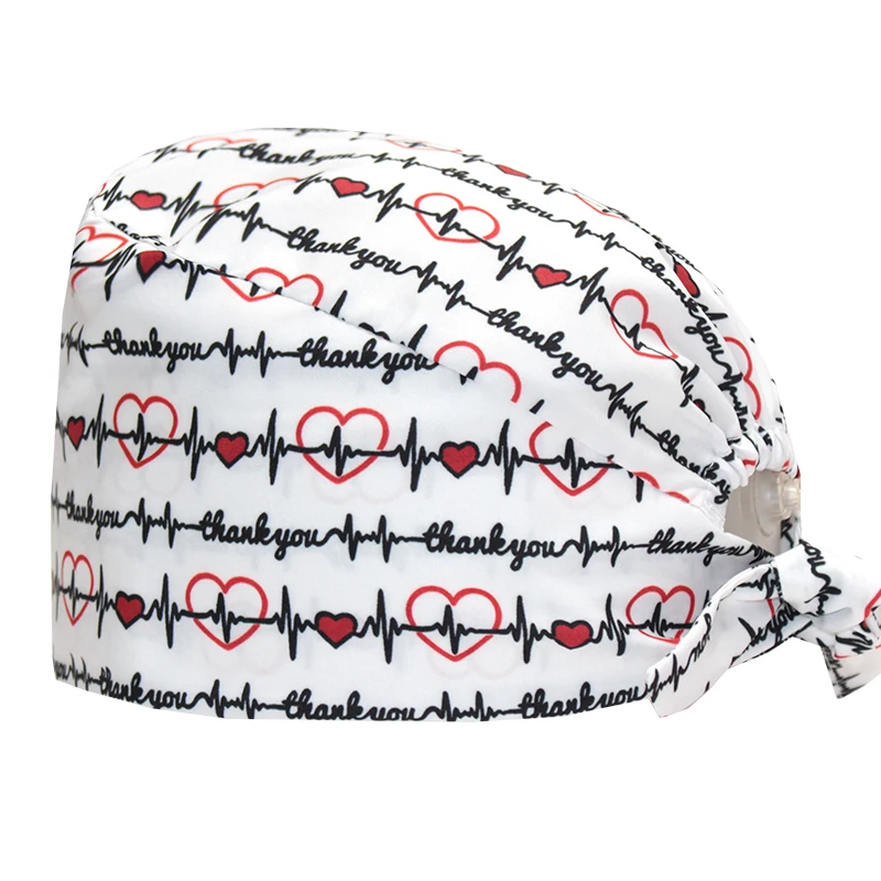 Ucuz Fırçalama Kap Tıbbi Şapka Hastane Doktor Hemşire Cerrahi Şapkalar Diş Hemşirelik Kapakları Hızlı Kuru Yumuşak Şef Temizleyici Şapkalar M1170