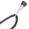 Fetal Stethoscope Monitoring Aluminum Alloy Soft Fetal Heart Stethoscope Black for Pregnant 6